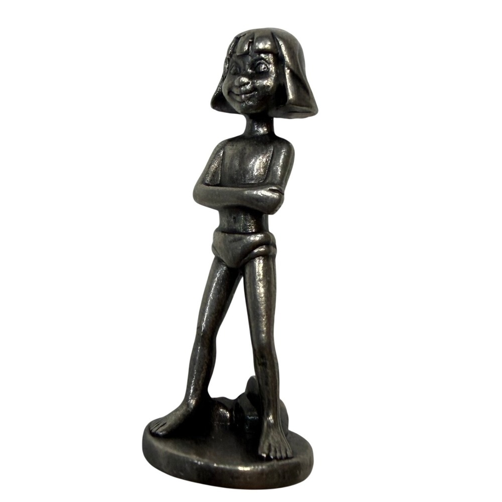 Disney Mowgli The Jungle Book Pewter Metal Miniature Figurine